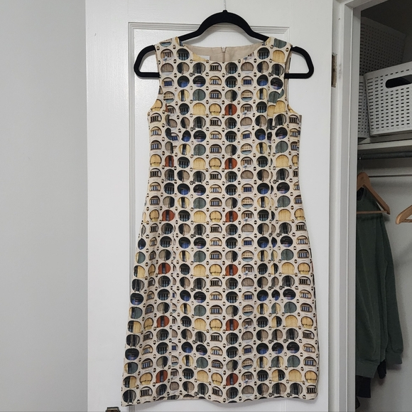 Akris Punto Facade Print Mini Dress size 4 - Picture 3 of 12